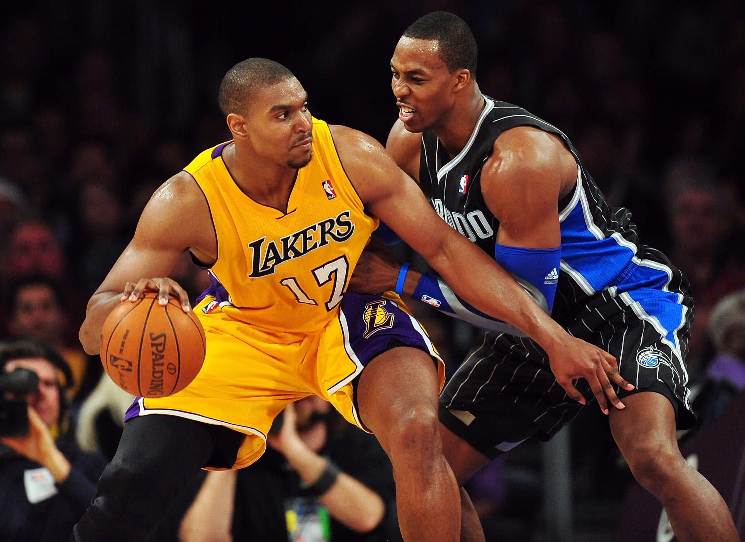 Dwight Howard and Andrew Bynum: The Unlikely Meeting of Two Former Lakers Centers in New York