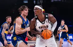 NBA G League United rallied past Boca Juniors 79–74 on Thursday in Beijing to secure a place in the FIBA Intercontinental Cup semi-finals.