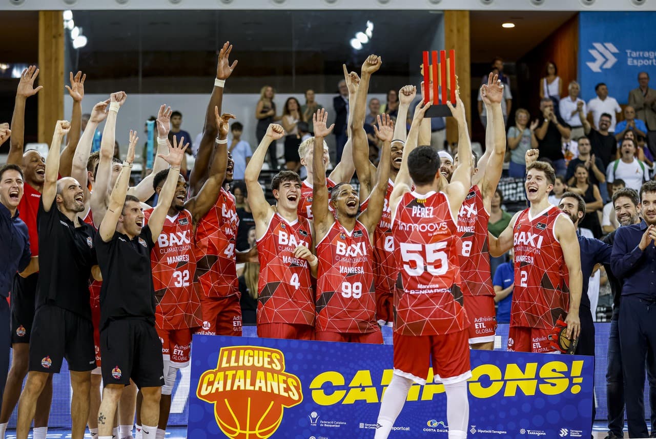 Hugo Benitez named MVP of the Lliga Catalana with Manresa