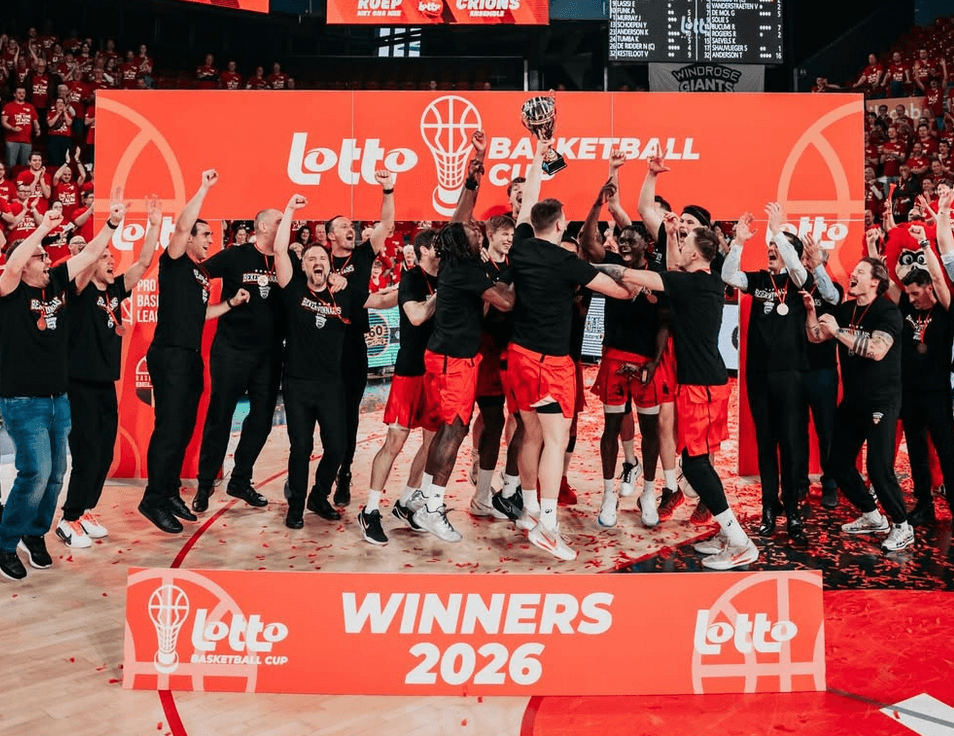 BNXT League Playoffs: Rasheed Bello Crowns Windrose Giants Antwerp BNXT League Champions in a One-Point Thriller