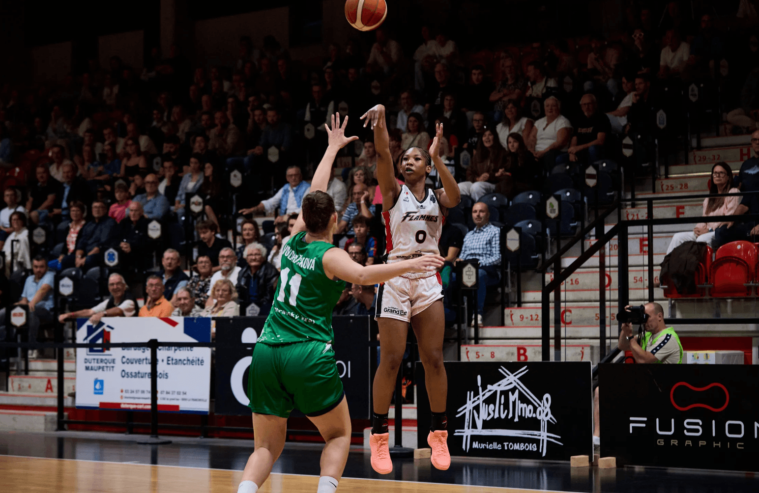 EuroLeague Women 2026-27 qualifying round opens, Flammes Carolo Basket routs KP Brno
