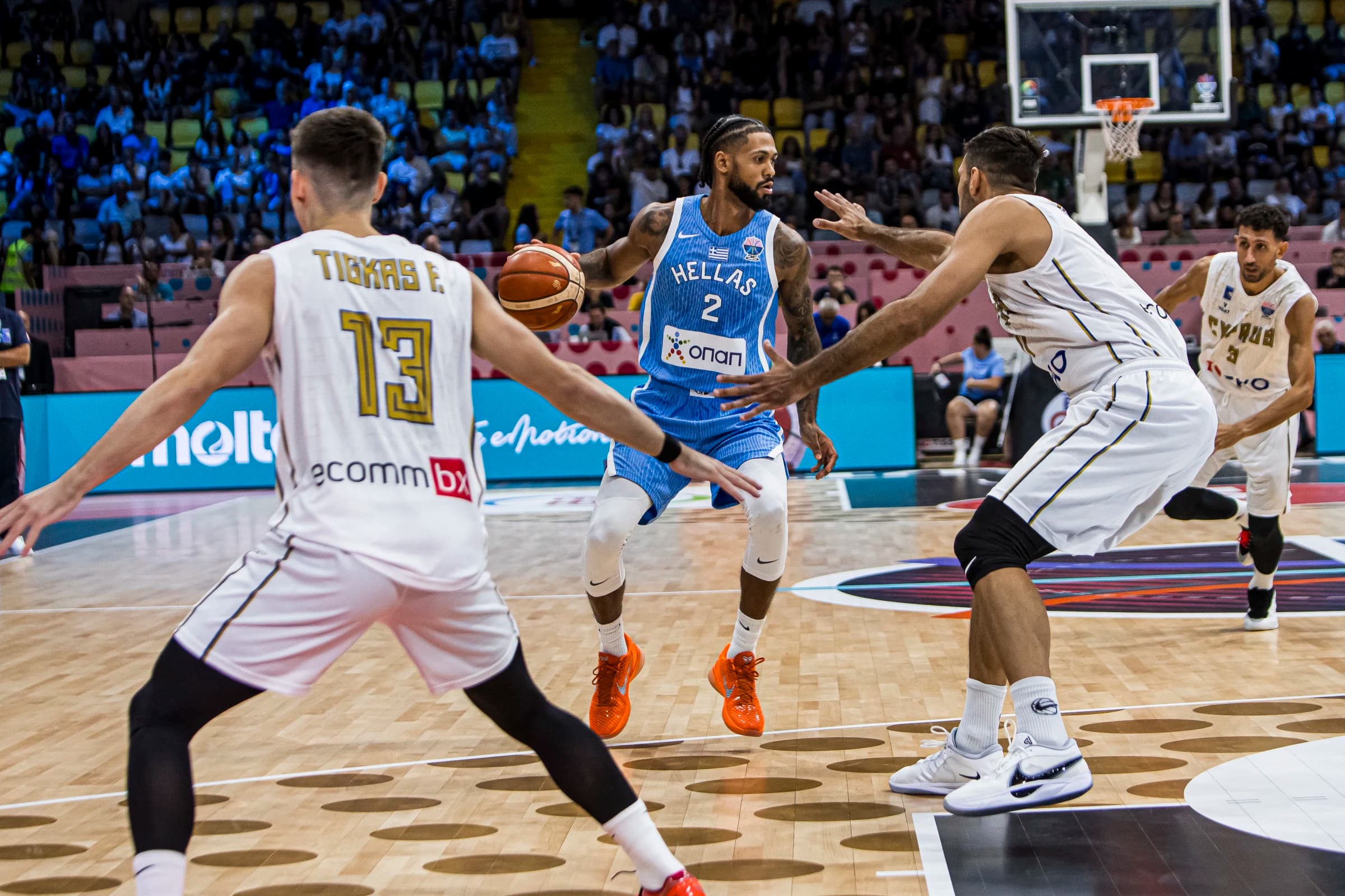 Greece: victory without Giannis Antetokounmpo against Cyprus (96-69)
