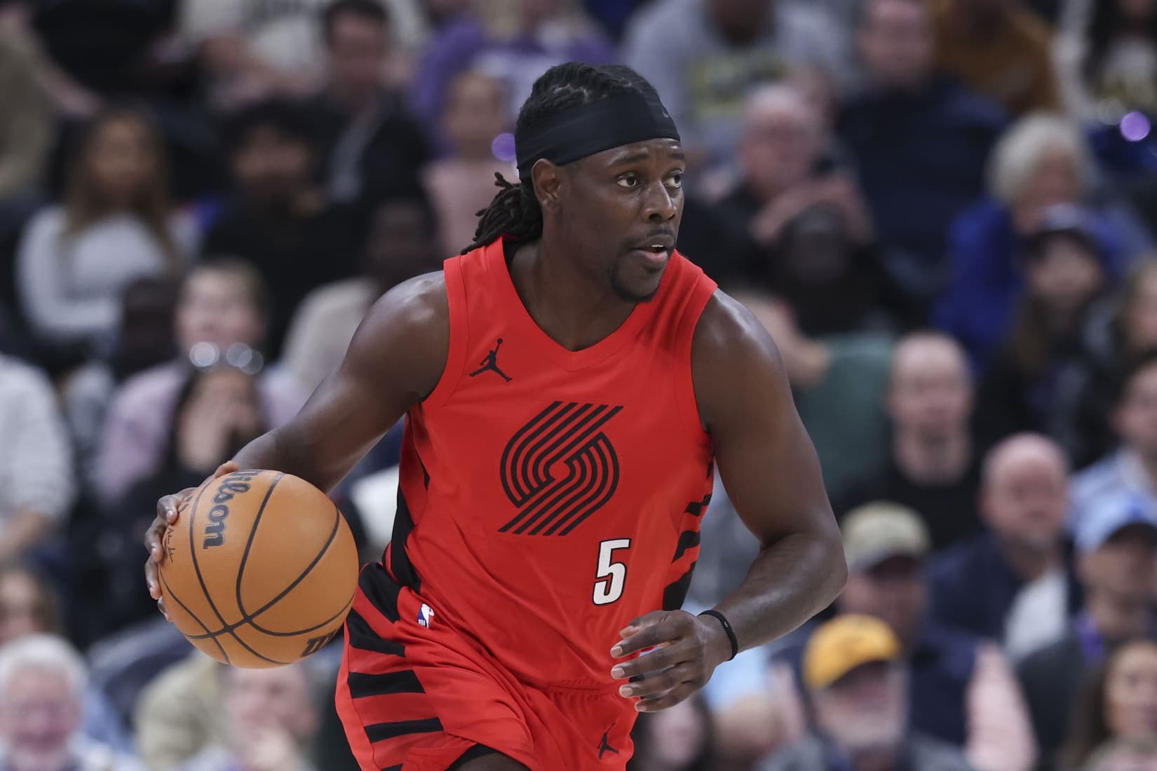 The Blazers dominated a Jazz team depleted by absences