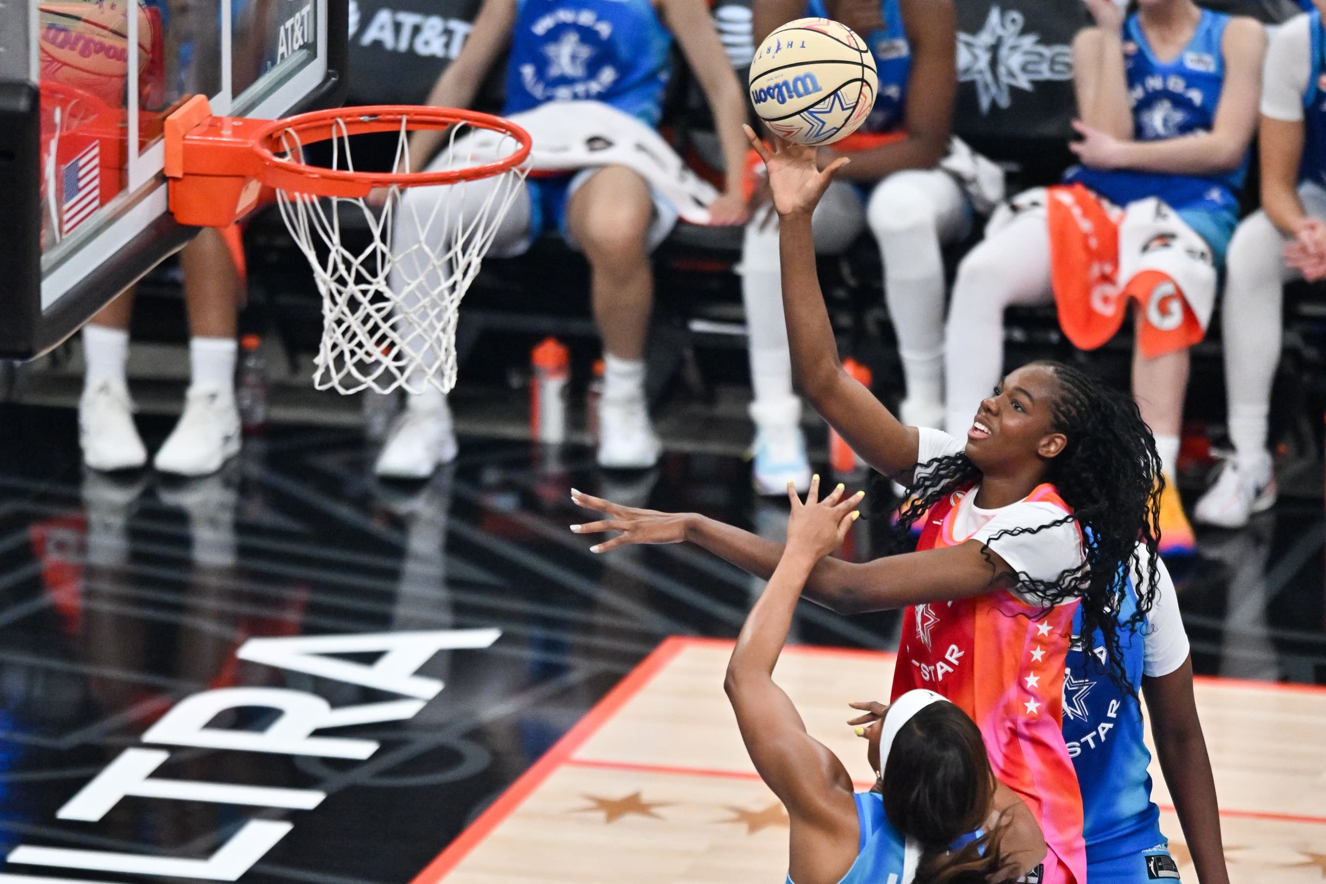 Dominique Malonga Dunks Into WNBA All-Star Game History as International Stars Take Over