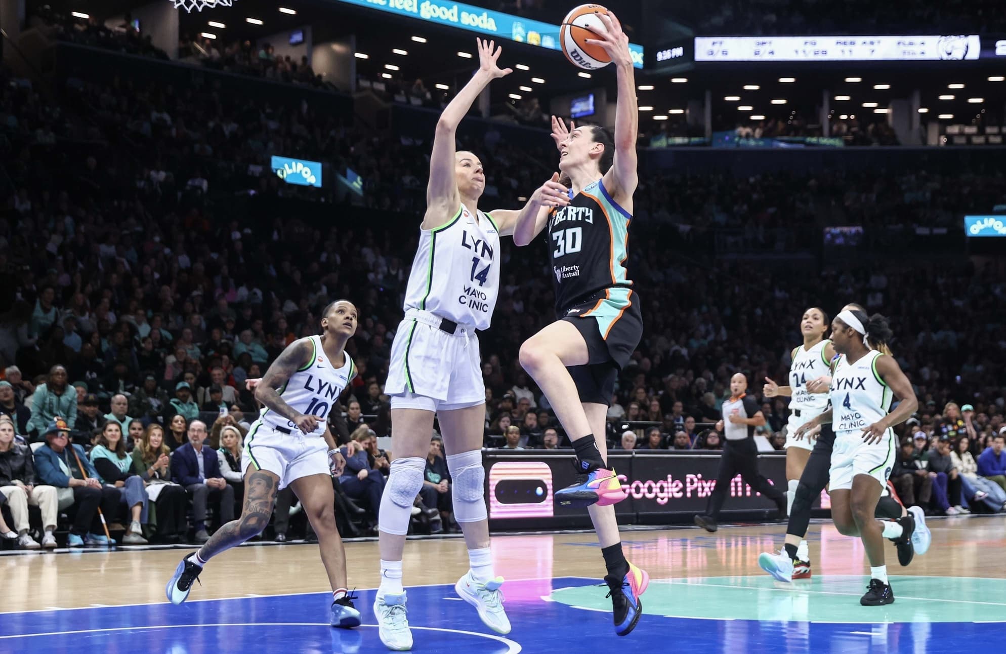 WNBA playoffs recap: Liberty complete historic sweep of Lynx, Clark powers Fever past Aces to force Game 3