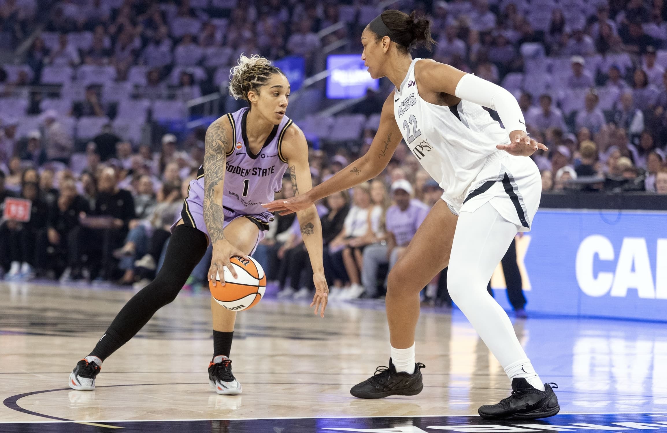 Gabby Williams, Jordin Canada power Valkyries and Dream to Game 1 wins in WNBA semifinals